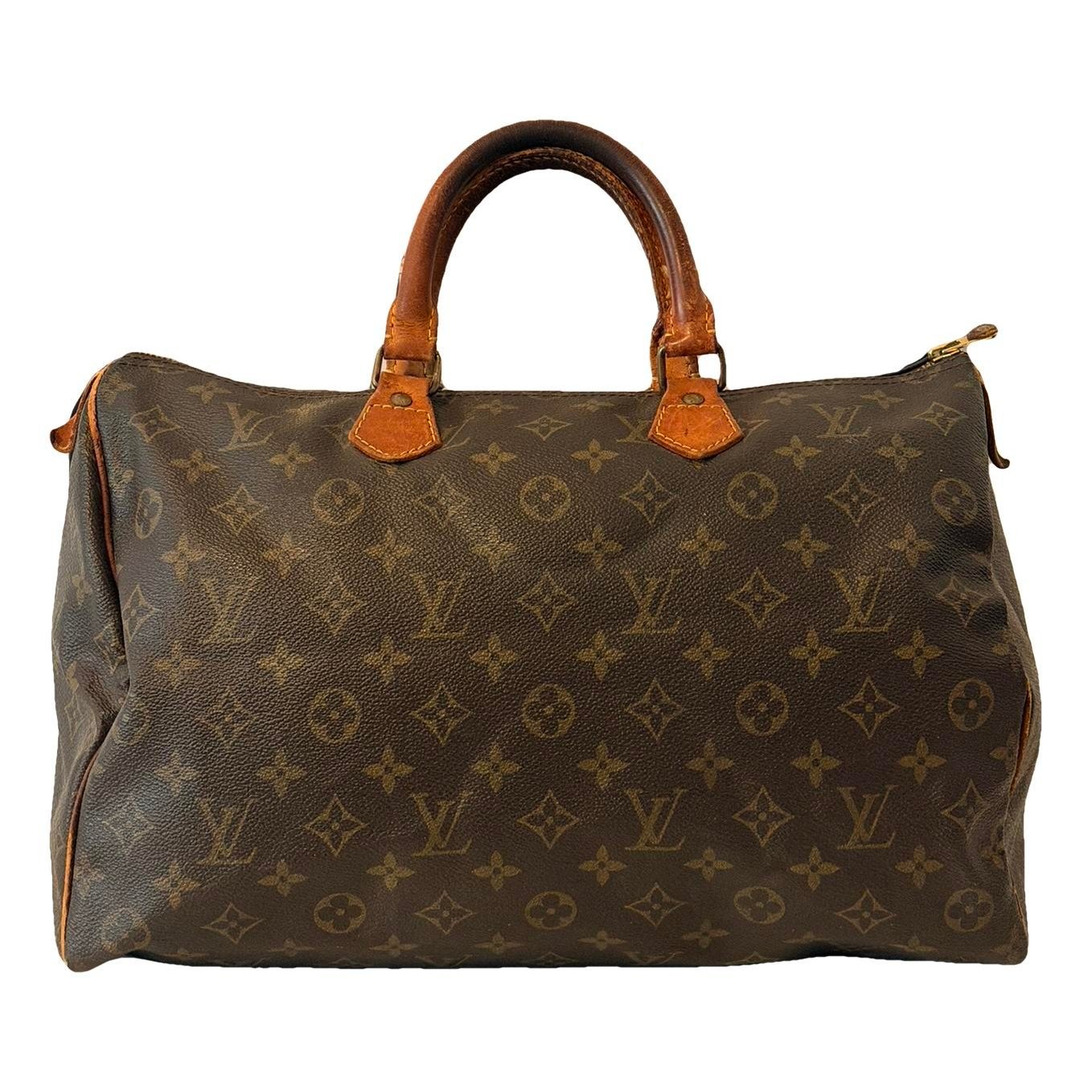 Speedy leather handbag