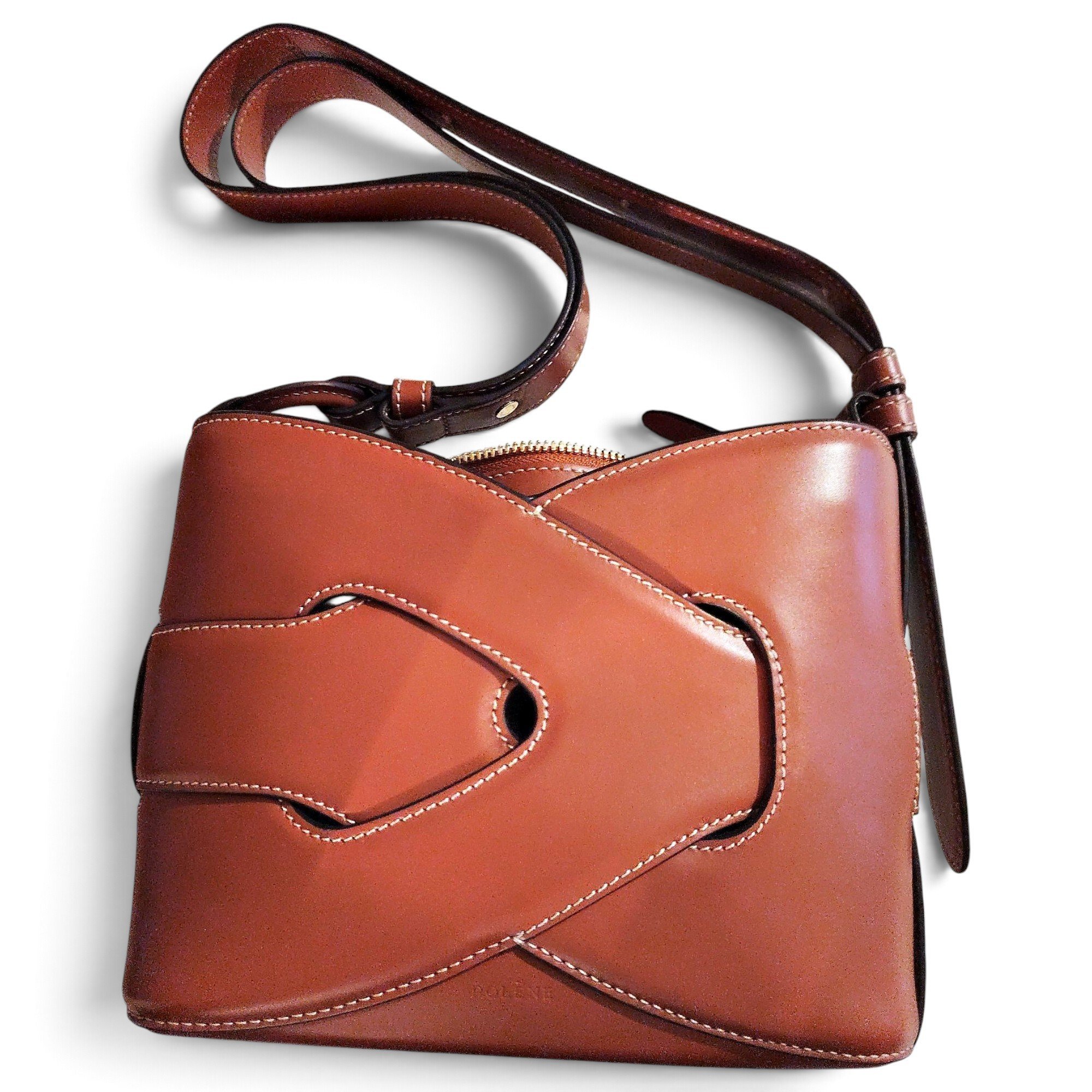 Polene Leather handbag