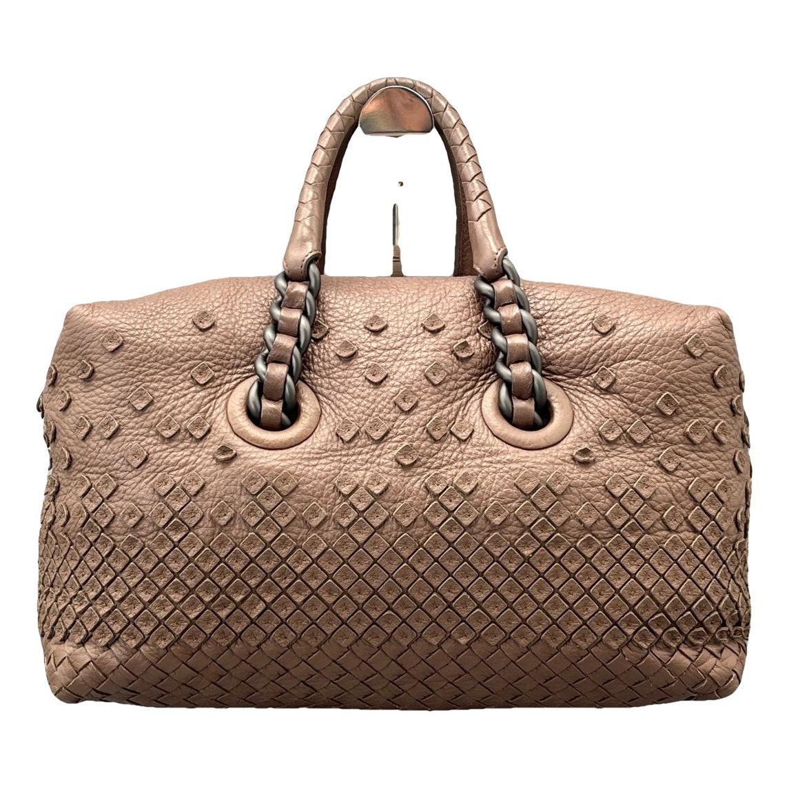 Leather tote