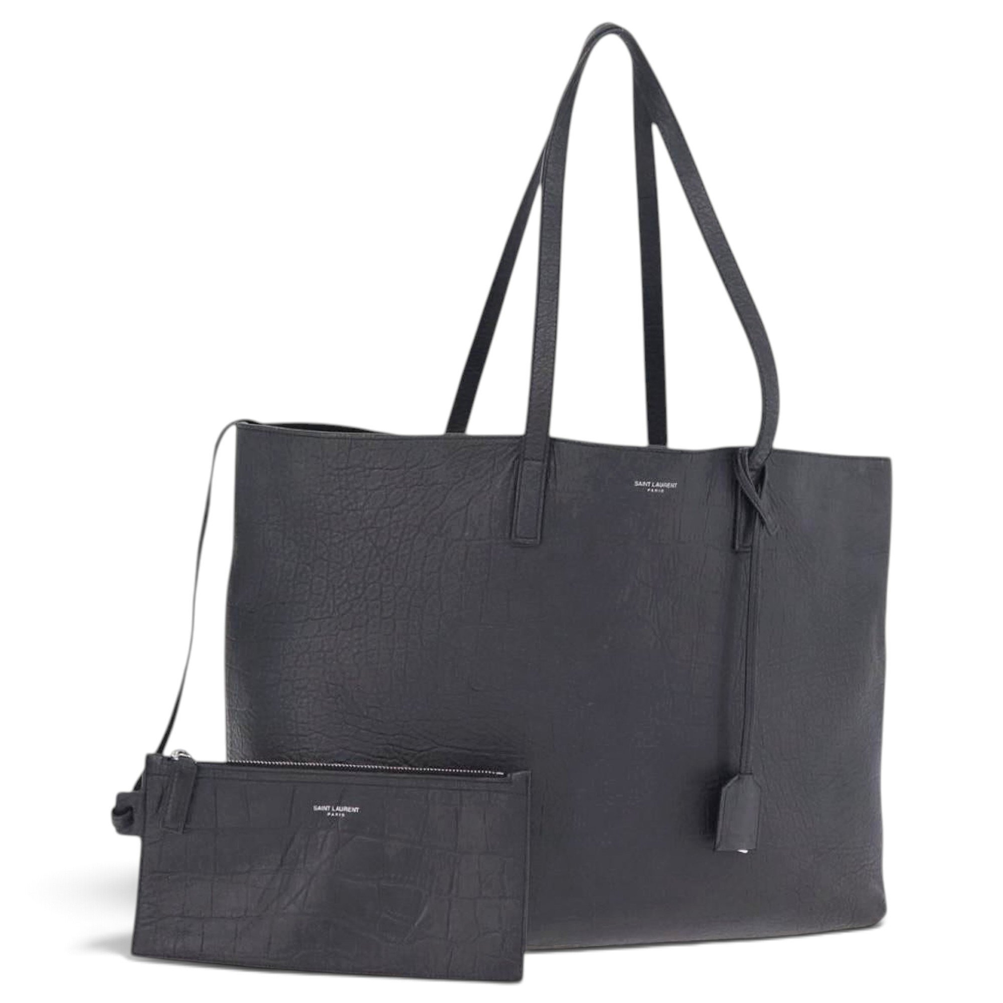 Leather tote