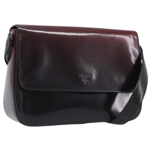 Patent leather handbag