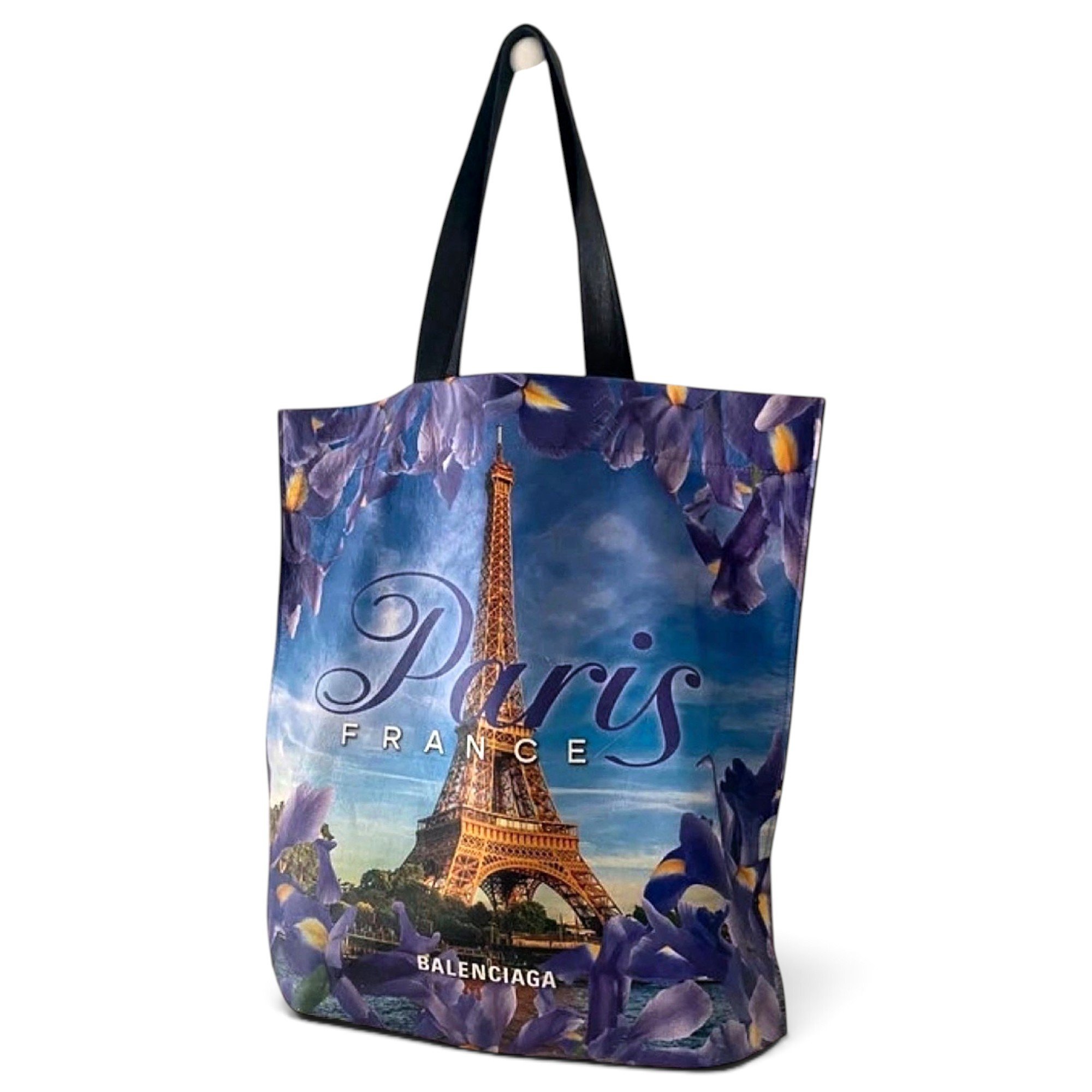 Leather tote