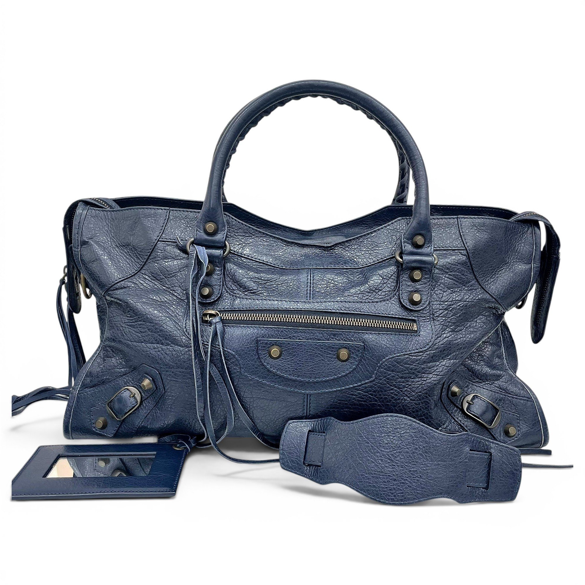 Balenciaga City leather handbag