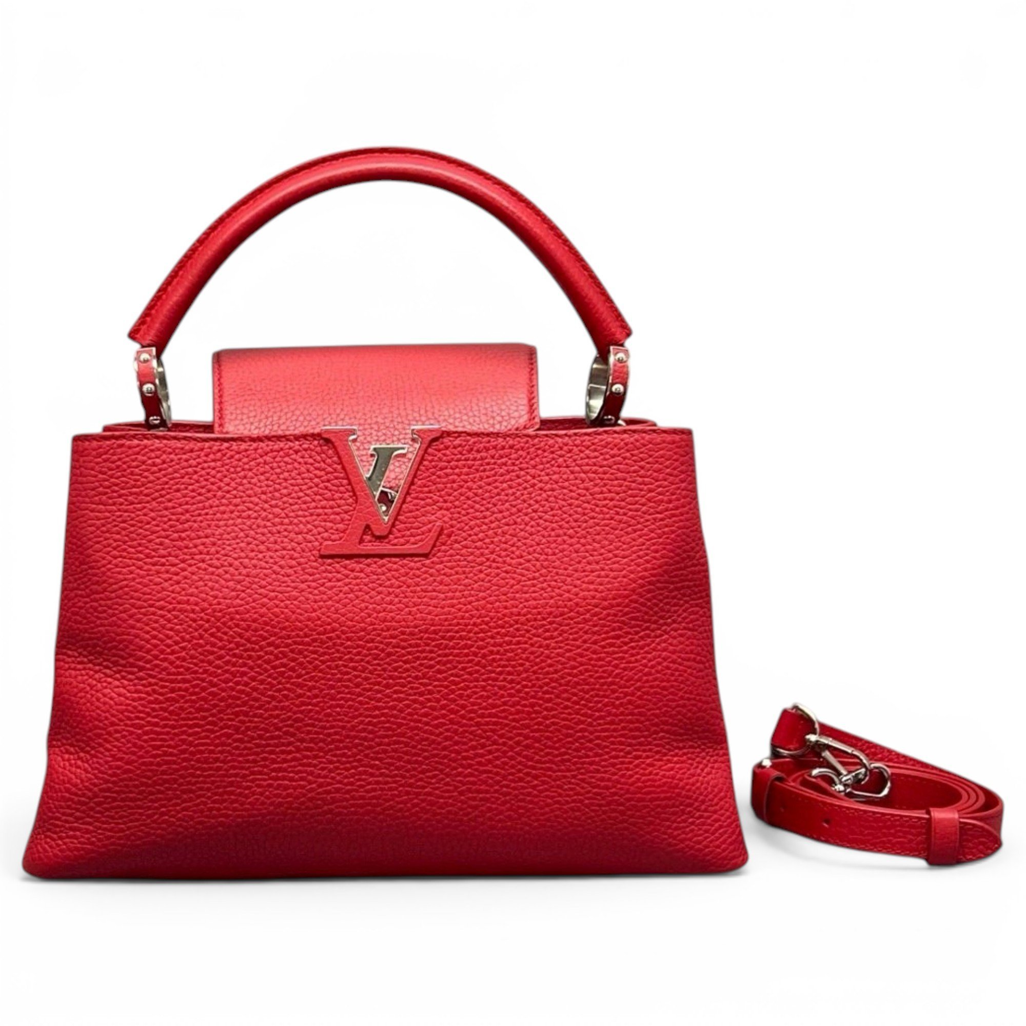 Capucines leather handbag