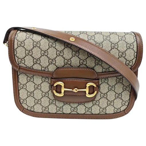 Handle Horsebit 1955 leather crossbody bag