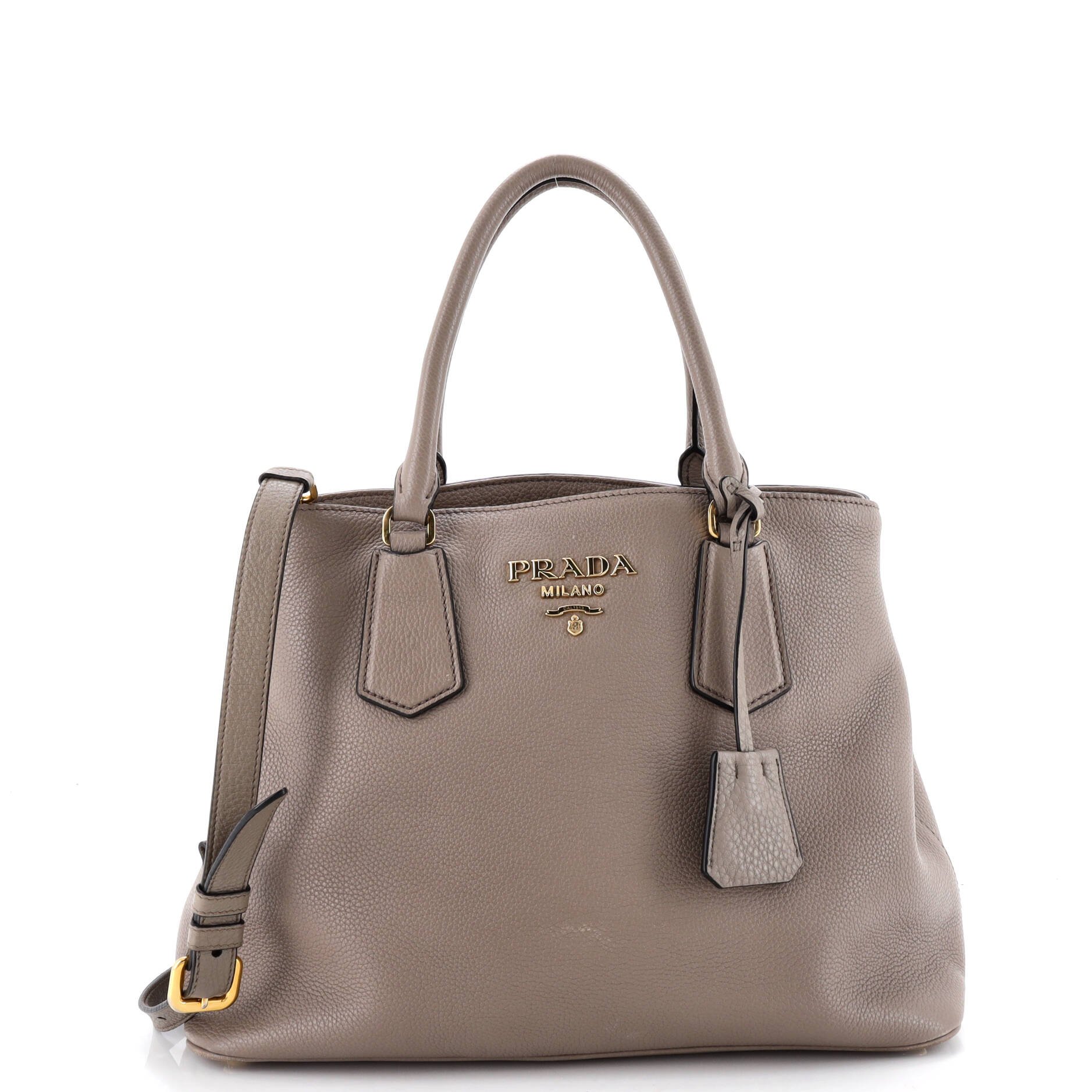 Cuir Double Tote Leather Medium