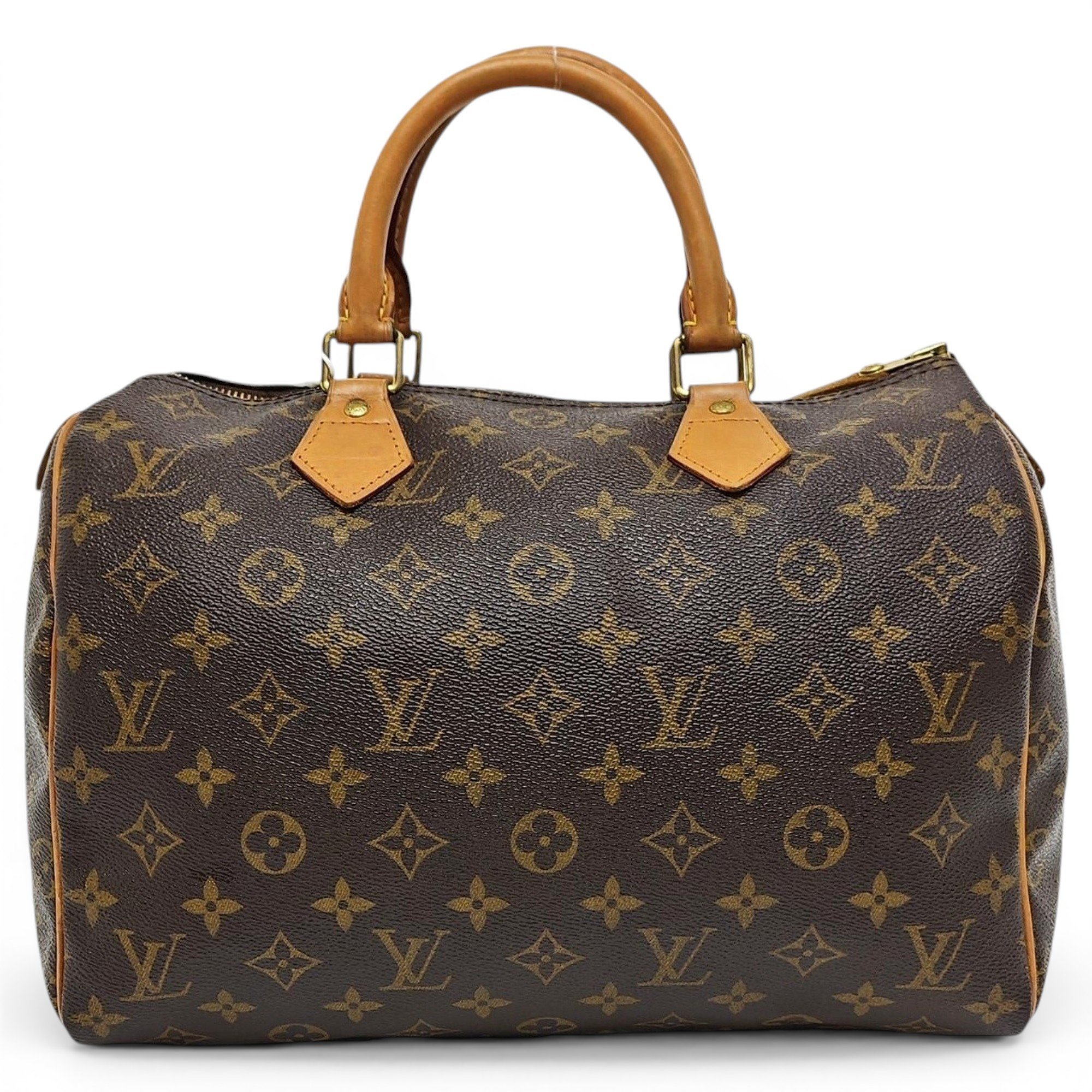 Louis Vuitton Nano Speedy / Mini HL leather handbag