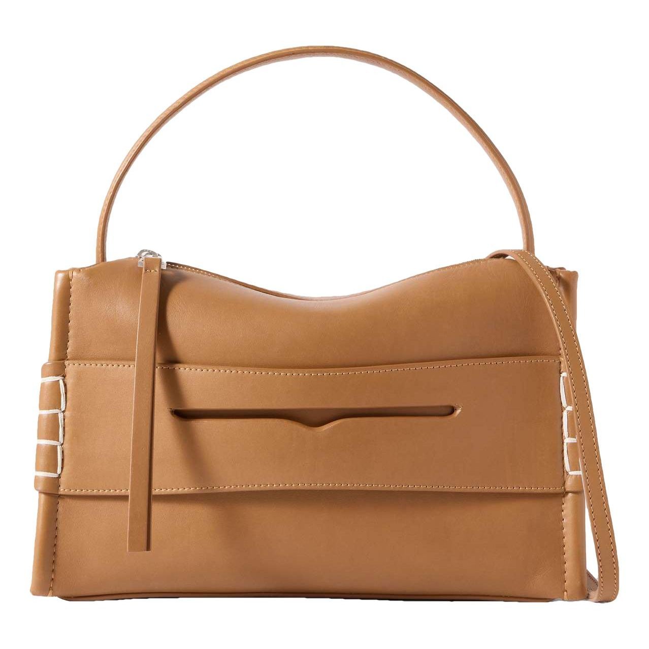 Loafer leather crossbody bag