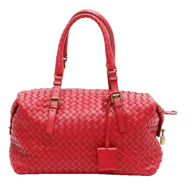 Leather tote