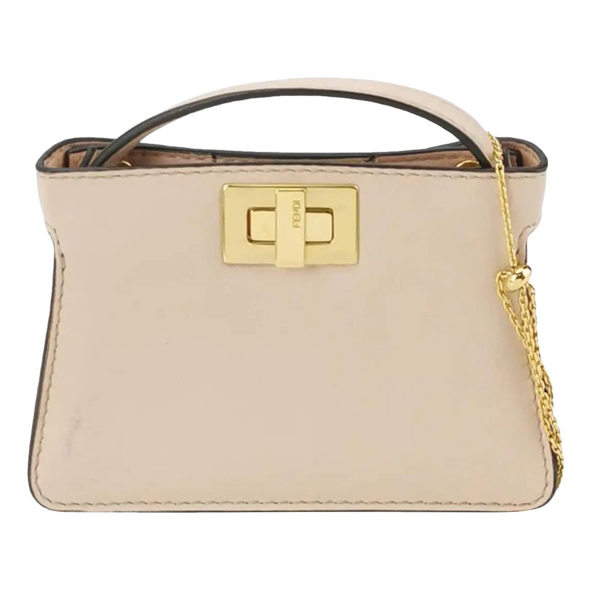 Peekaboo leather handbag