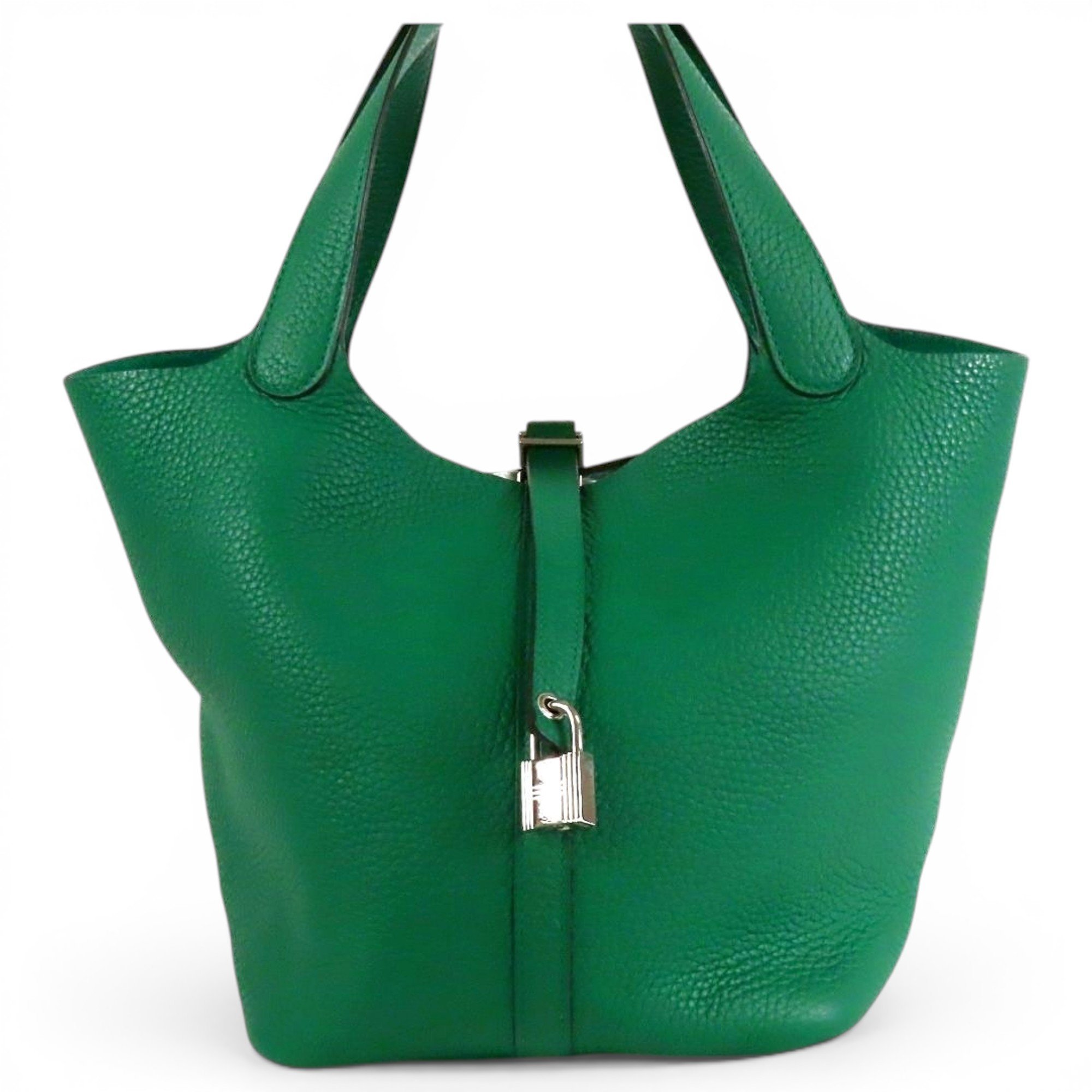 Picotin leather handbag