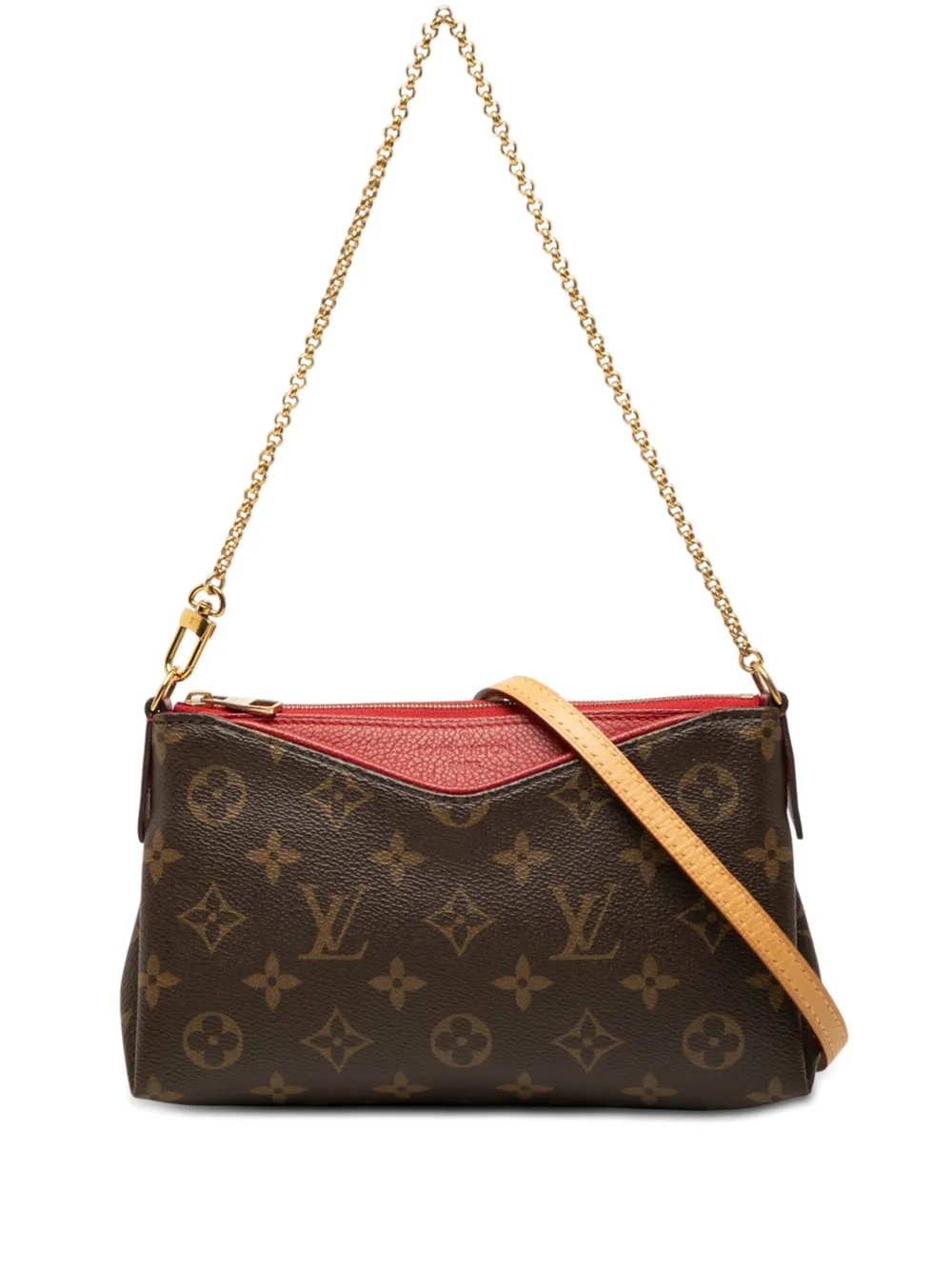 2016 Monogram Pallas Clutch satchel