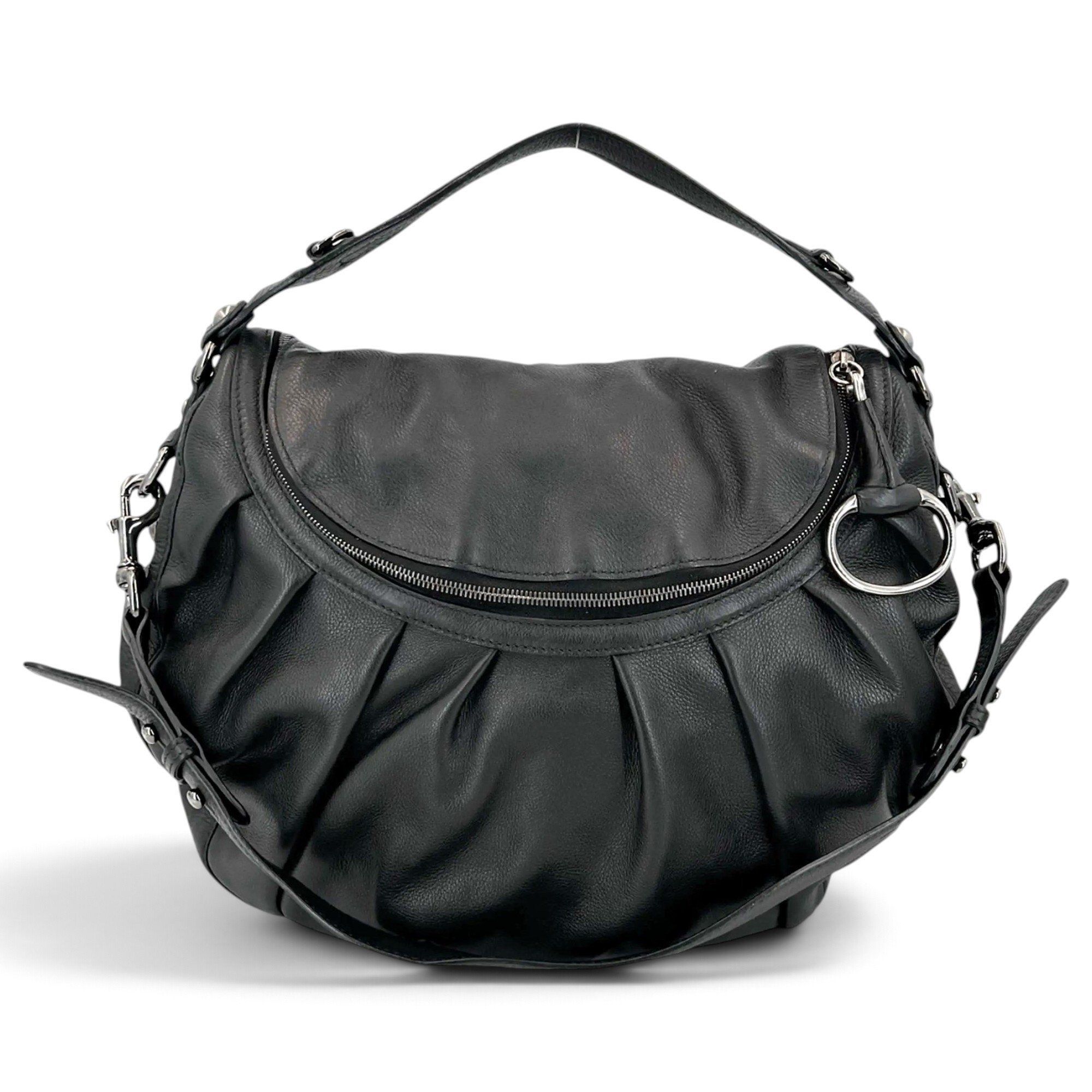 Leather handbag