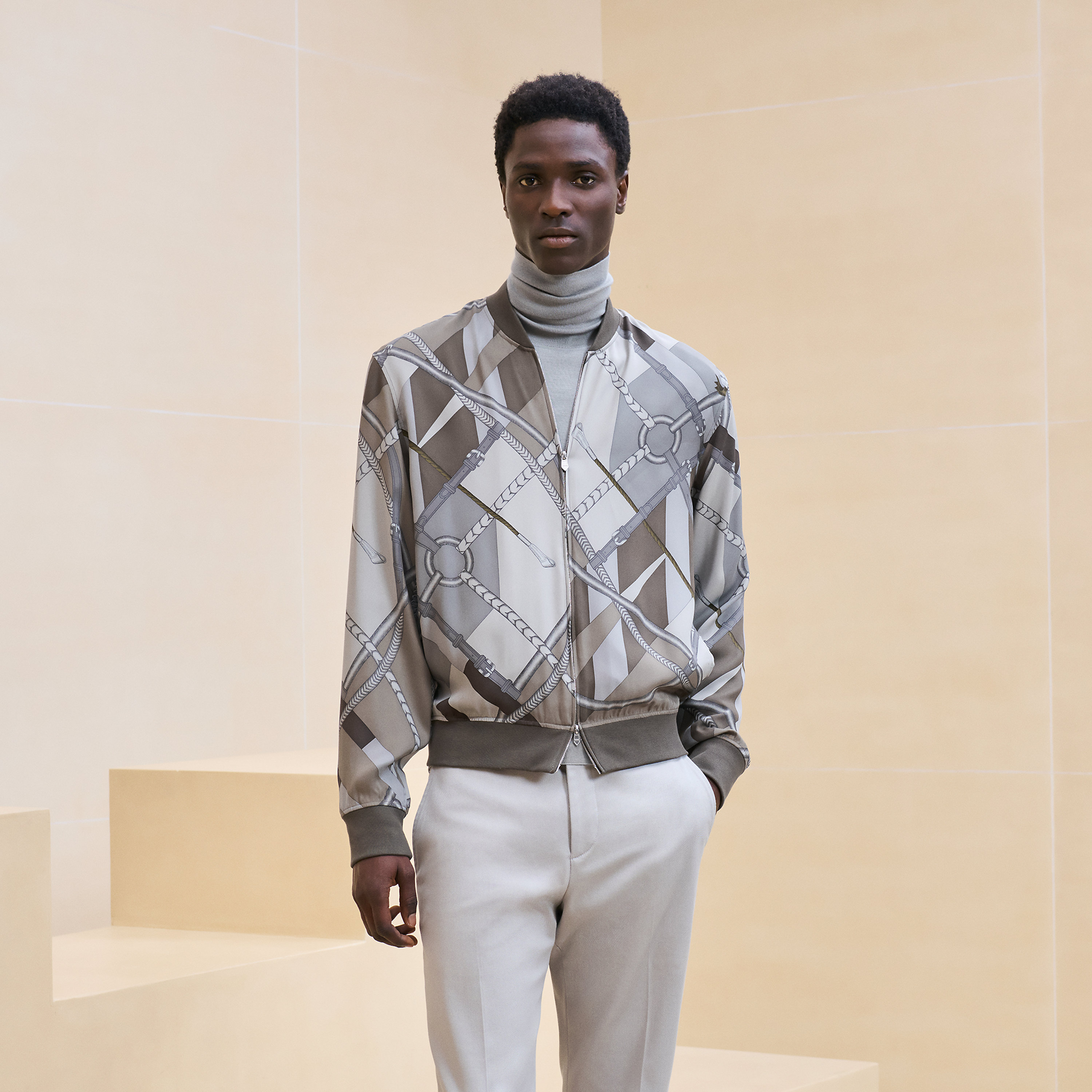 "Parcours Sans Faute" jacket shirt