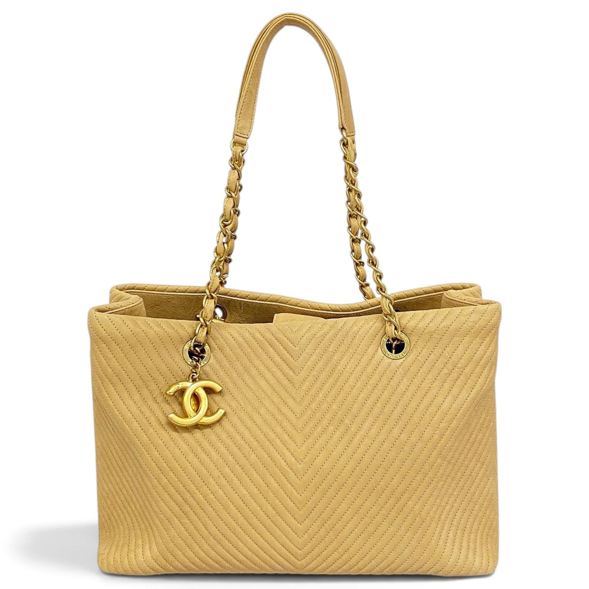 Leather tote