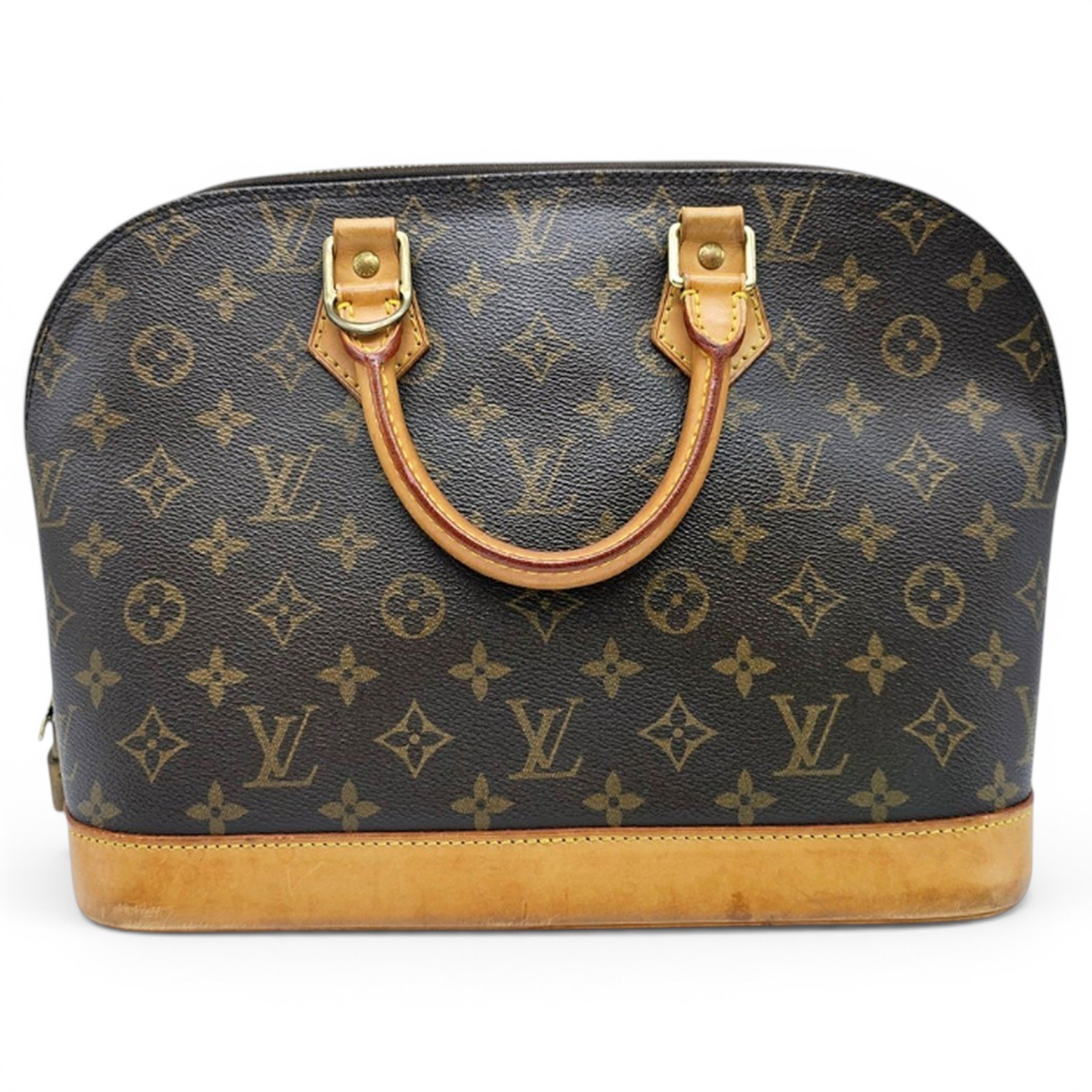 Alma leather handbag