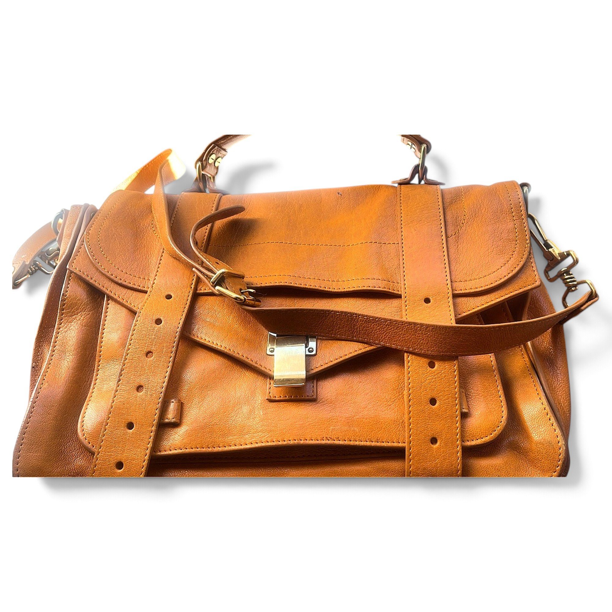 Proenza Schouler PS1 leather satchel