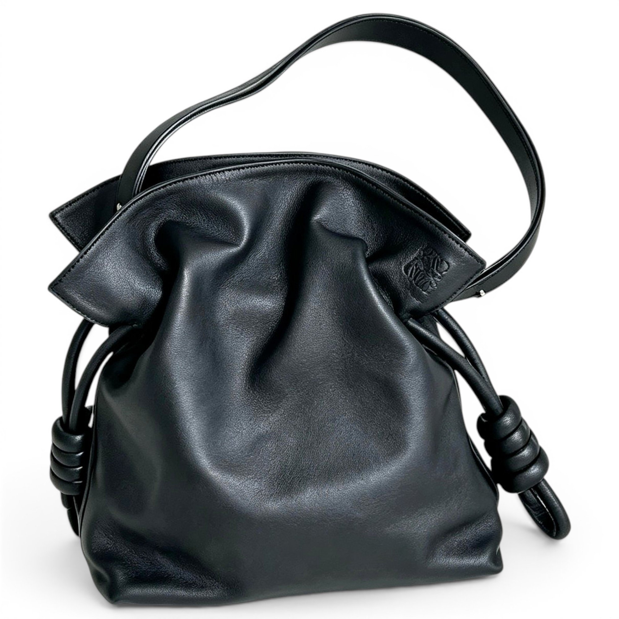 Flamenco leather handbag