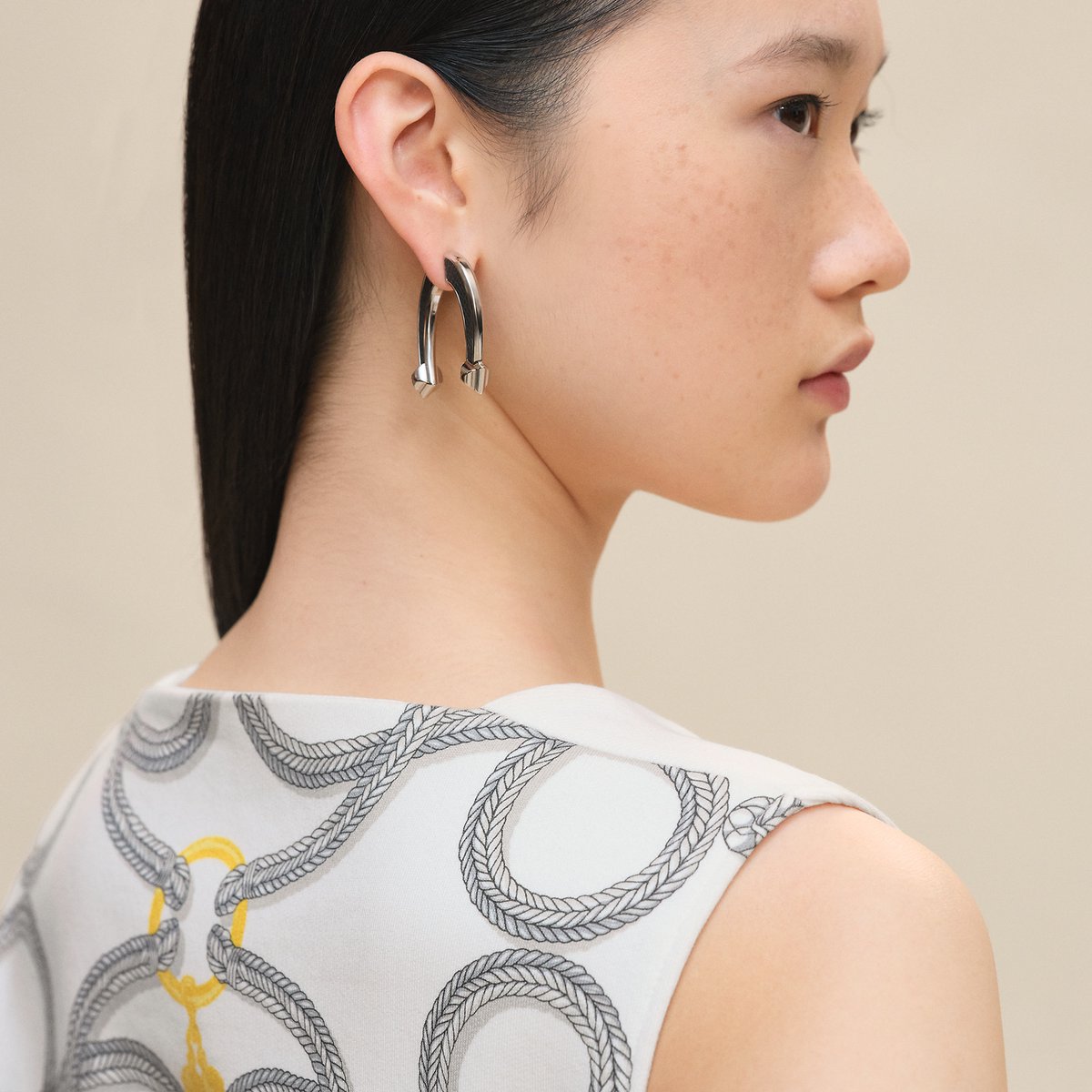 "Palefroi Remix" sleeveless dress