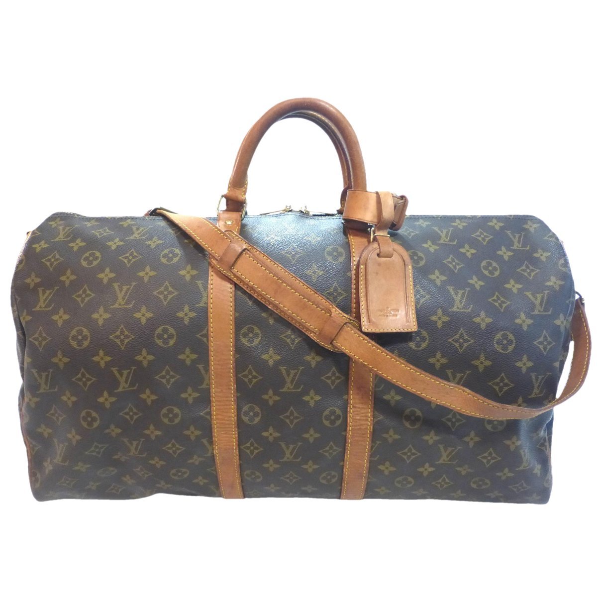 Keepall leather 48h bag