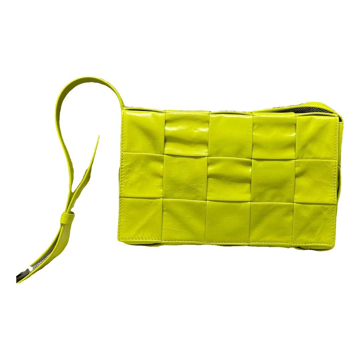 Cassette leather handbag