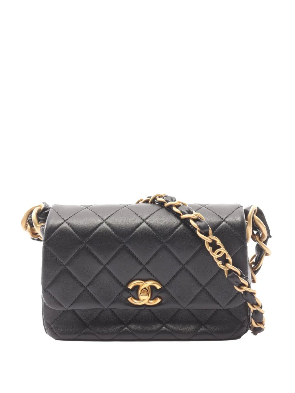 2021-2026 Quilted Lambskin Flap Bag crossbody bag