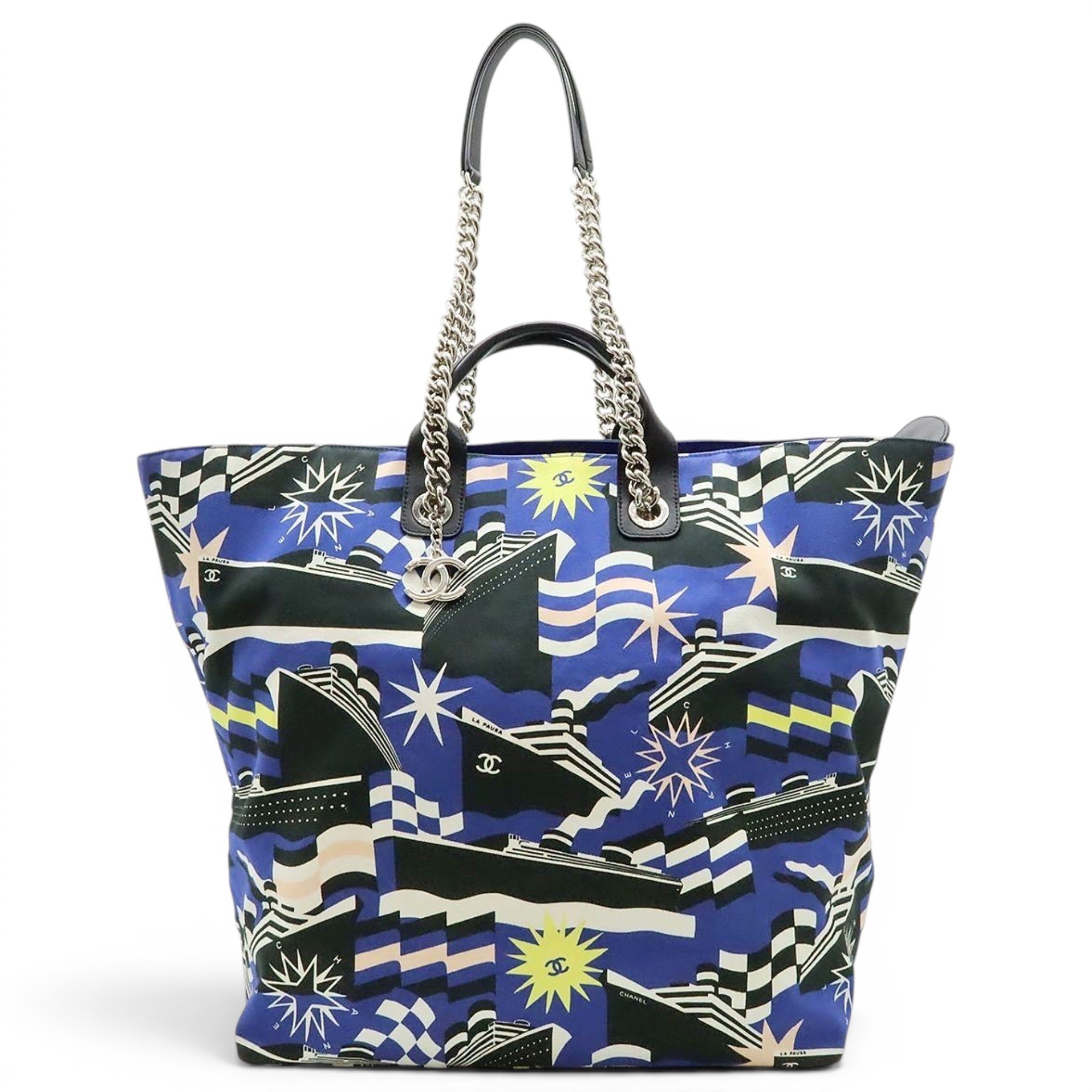 Leather tote
