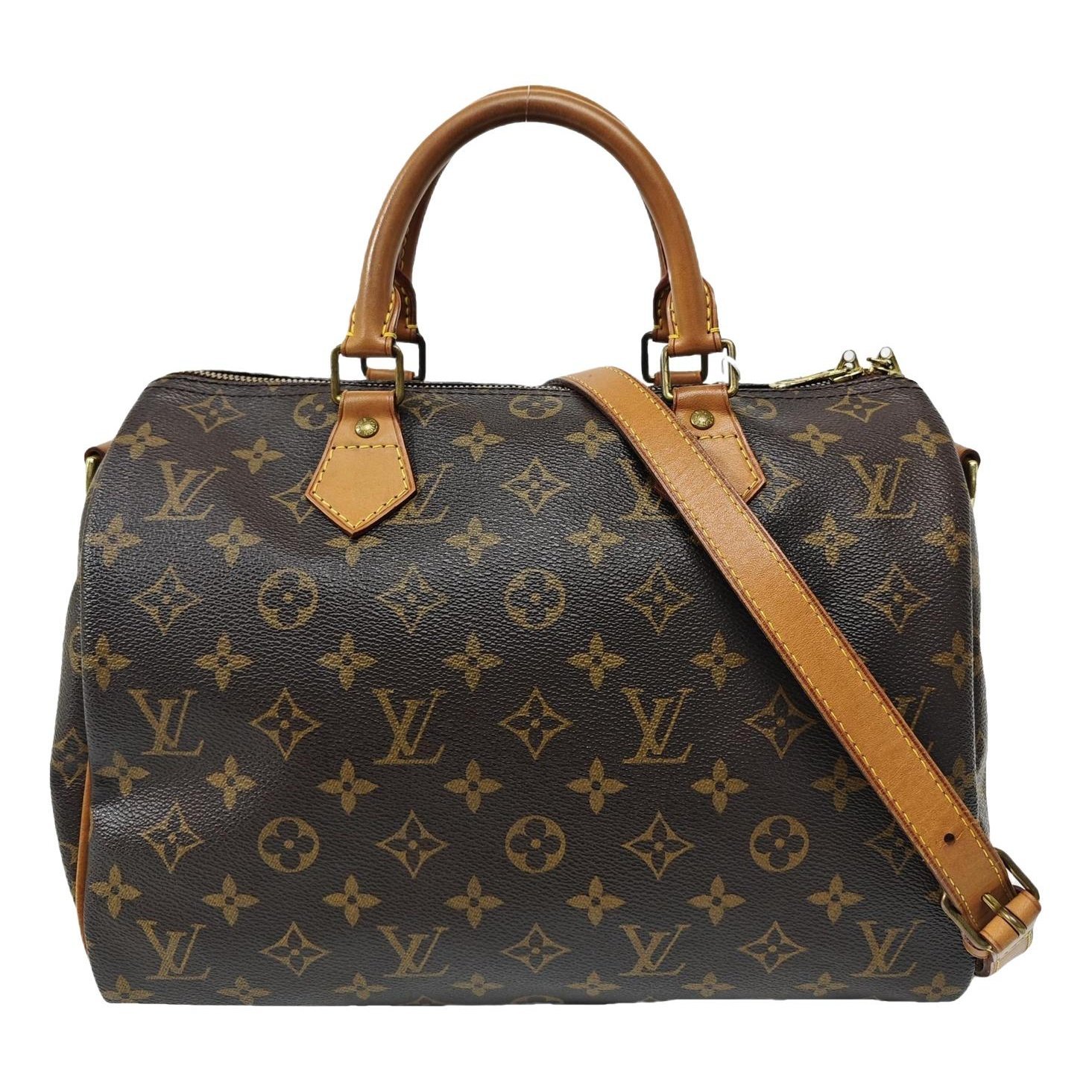 Nano Speedy / Mini HL leather handbag