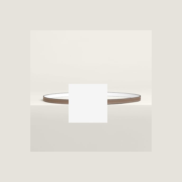 Focus belt buckle & Reversible leather strap 13 mm