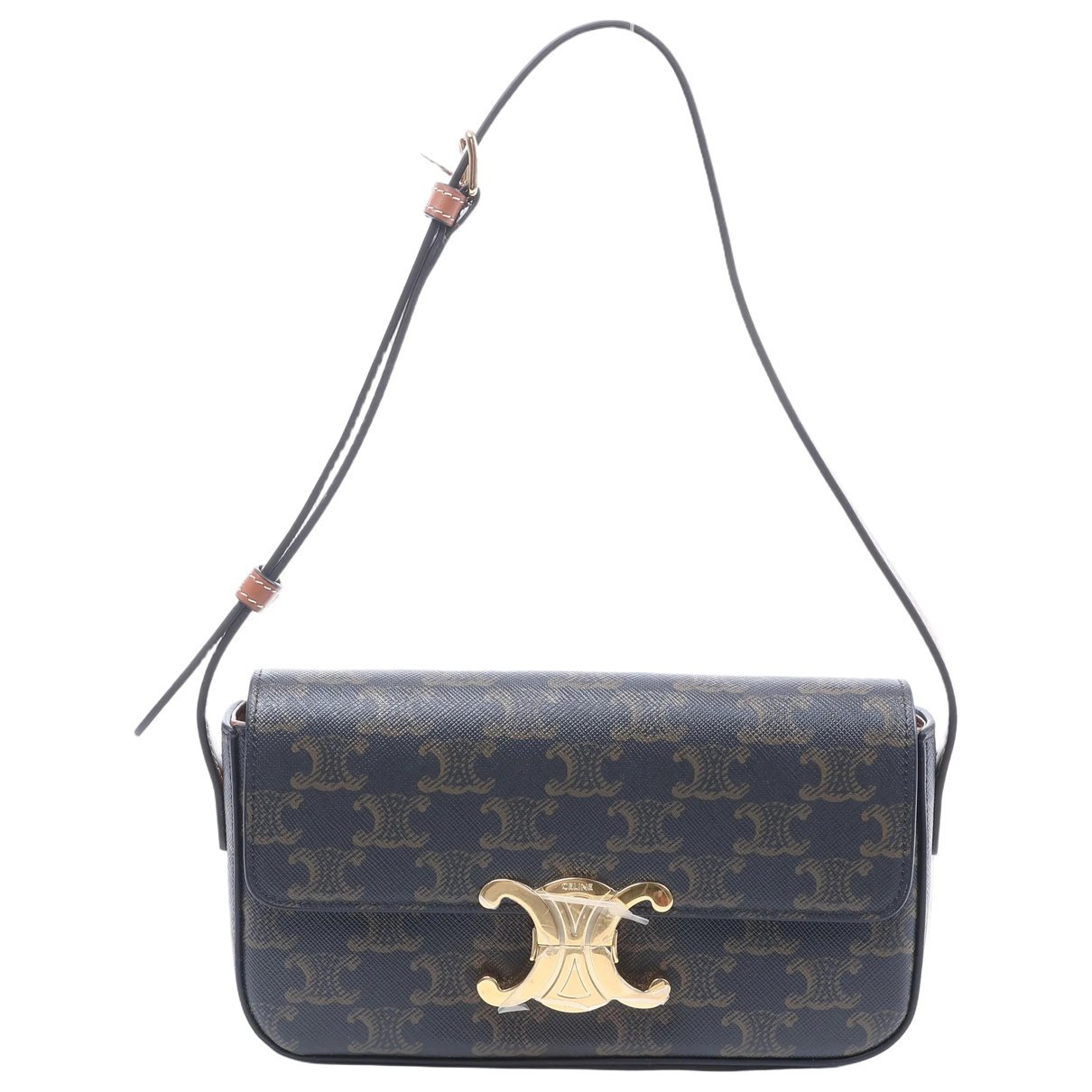 Triomphe leather handbag