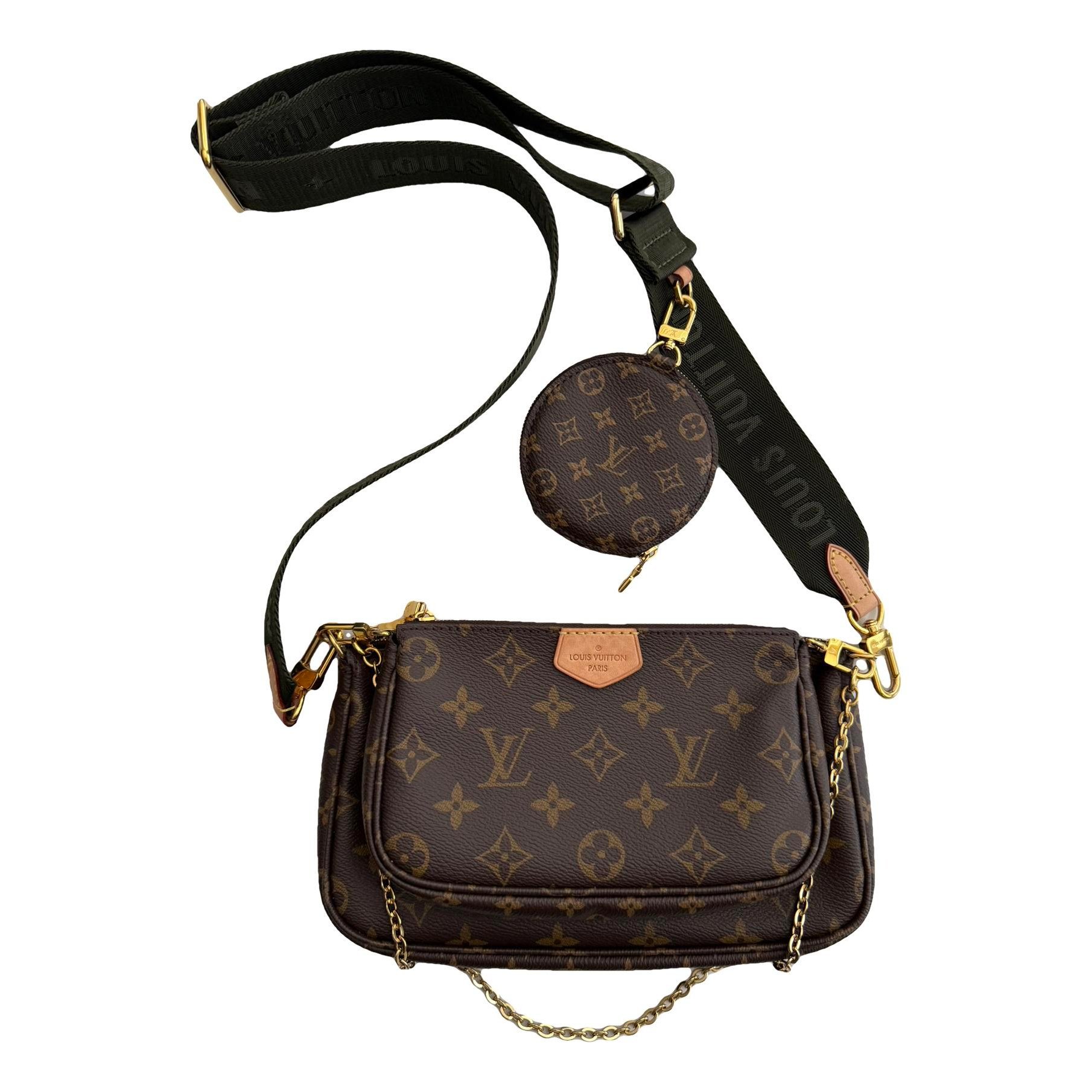 Multi Pochette Accessoires leather crossbody bag