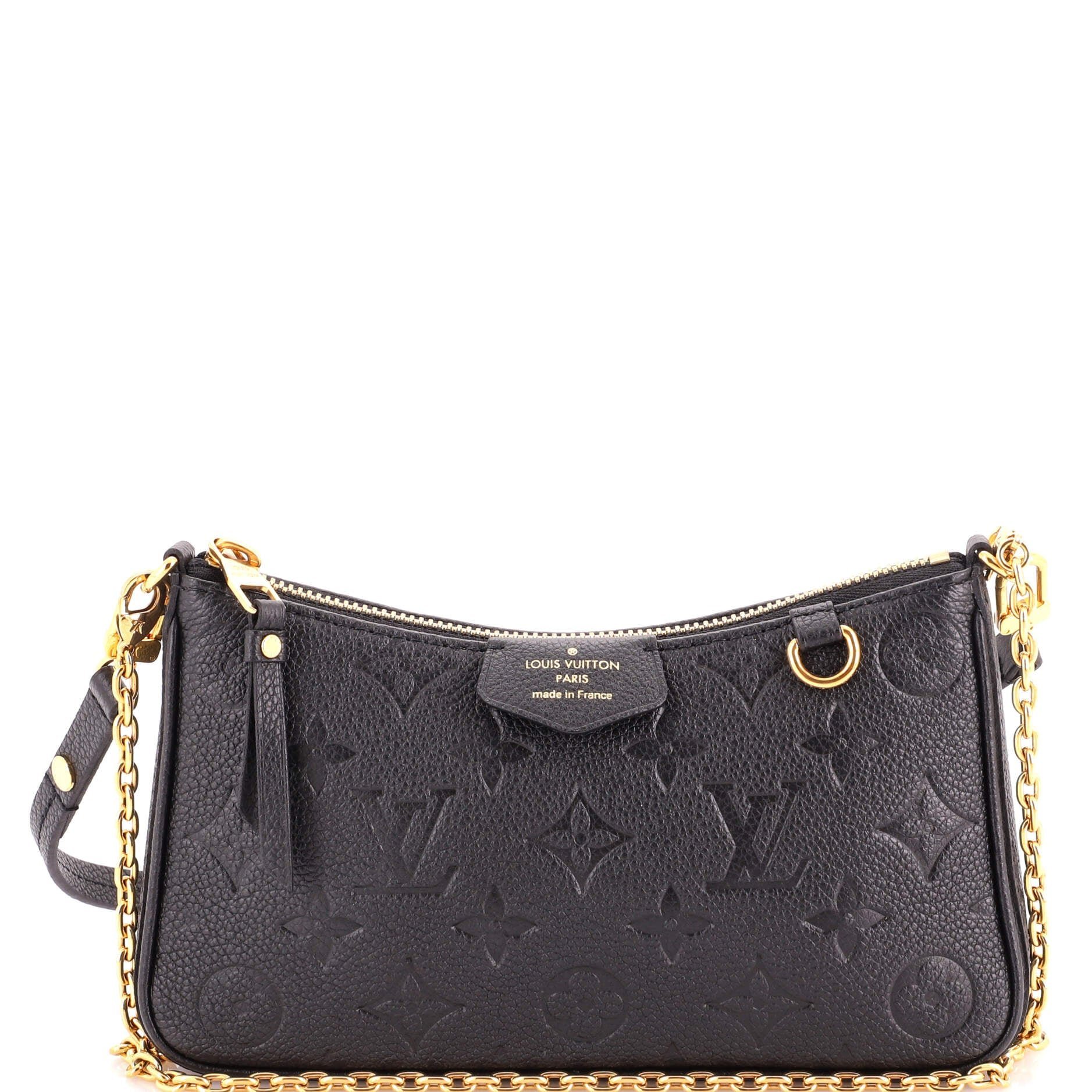 Easy Pouch On Strap leather handbag