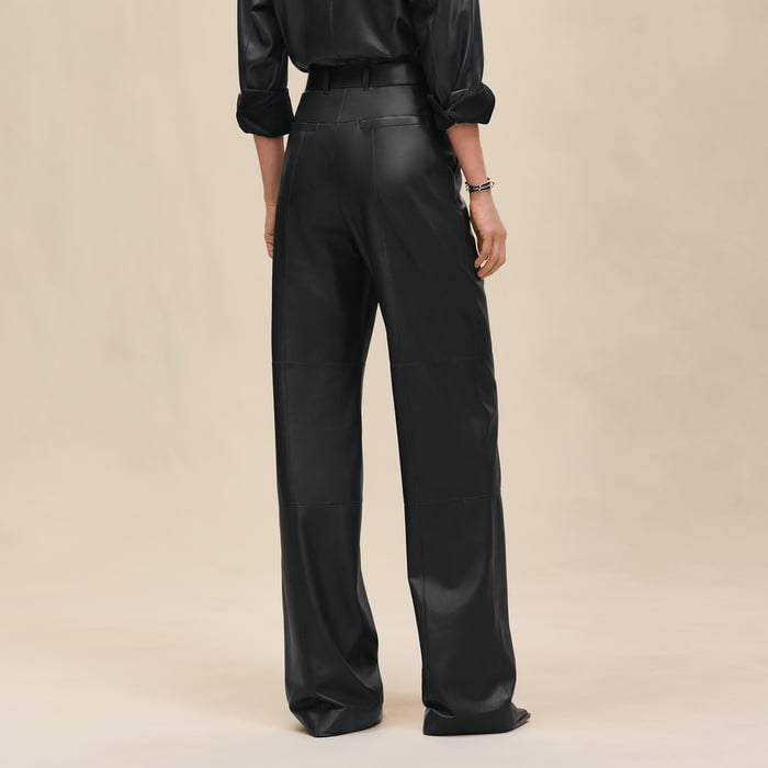 Gris Ardoise Wide Pants
