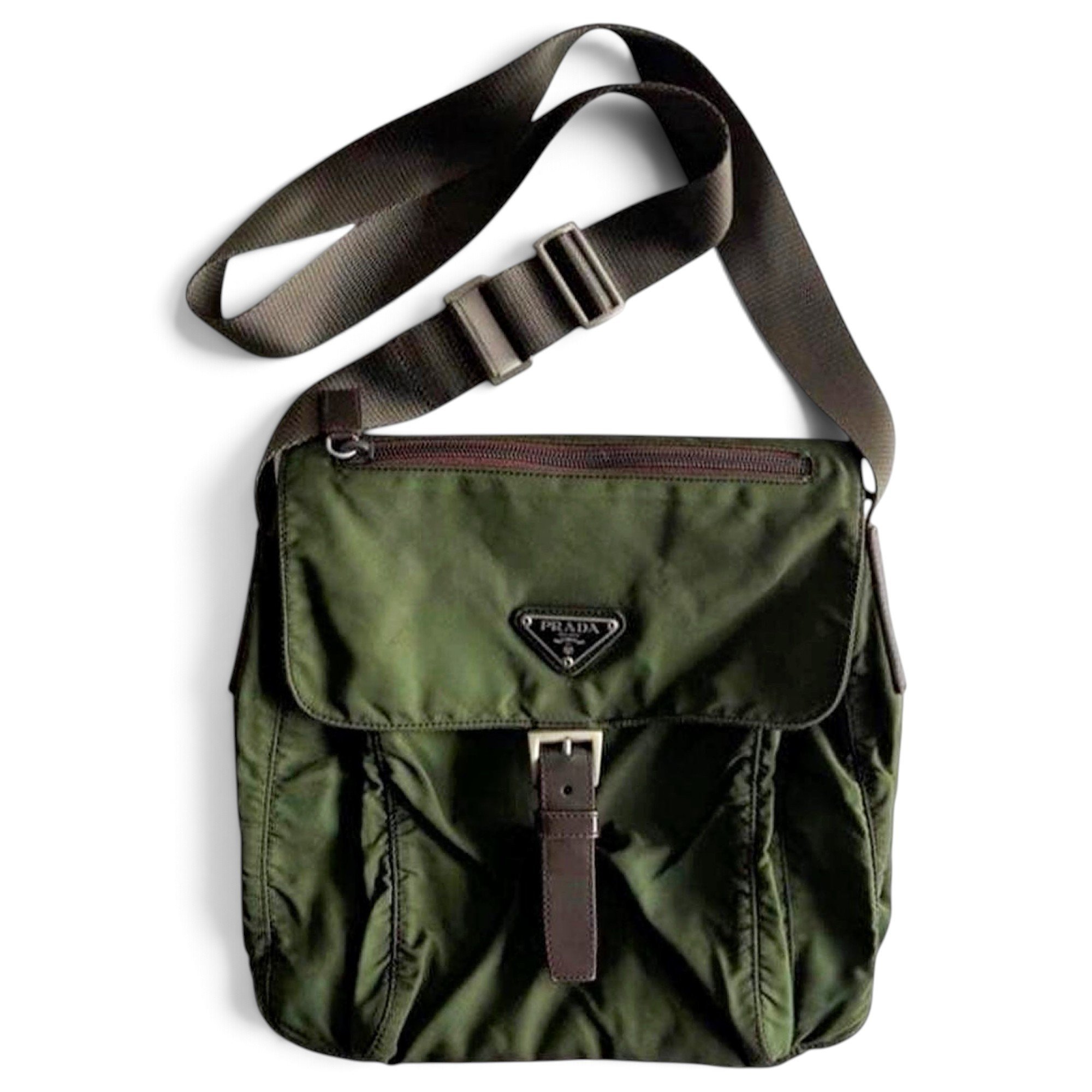 Etiquette crossbody bag