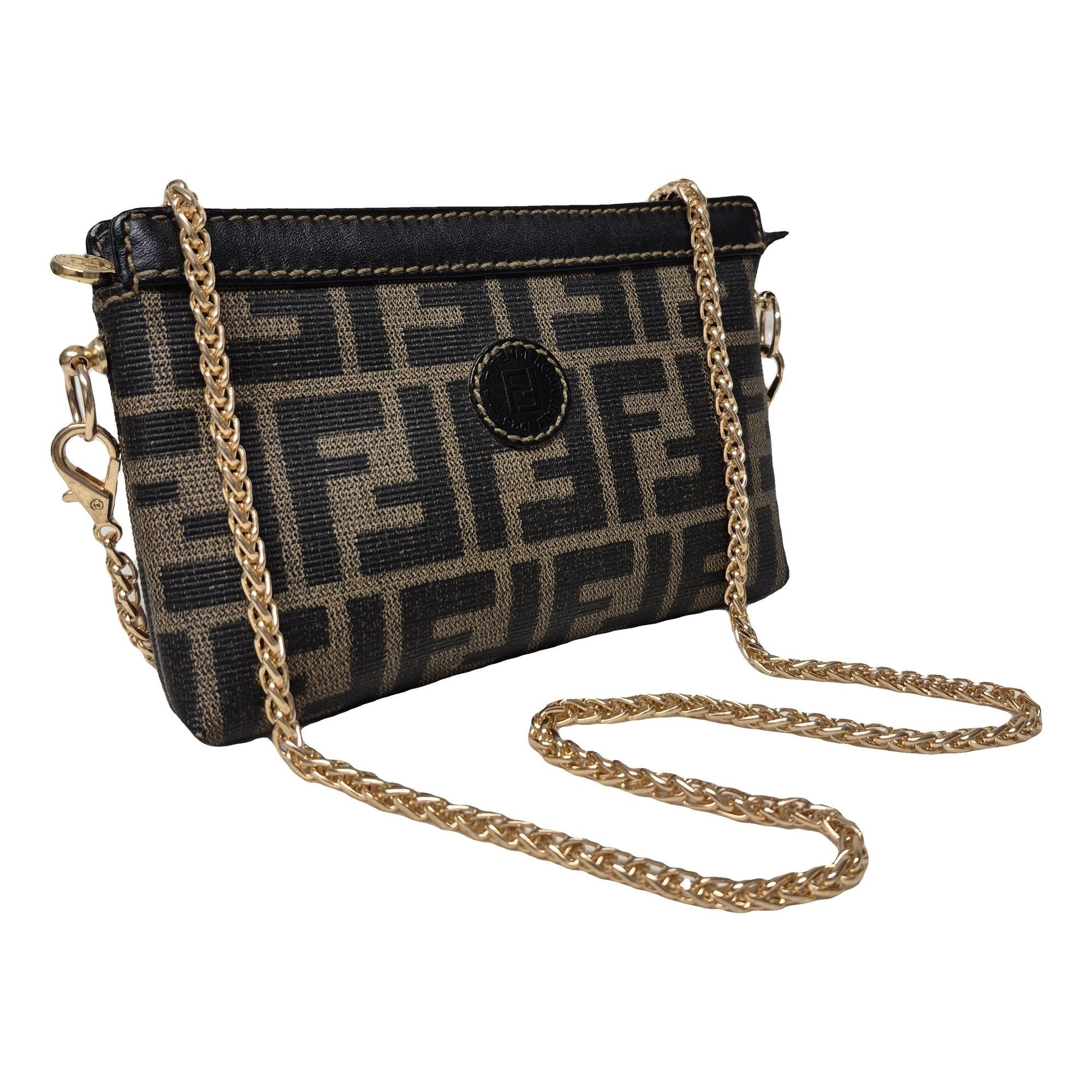 Fendi Baguette cloth crossbody bag