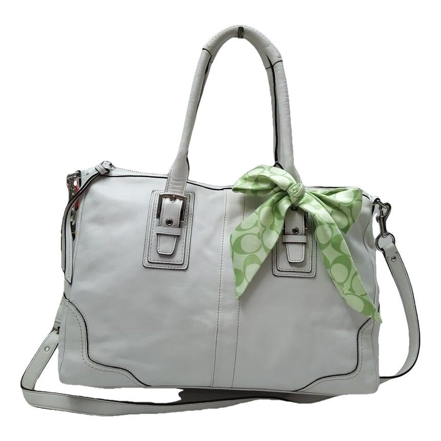 Leather satchel