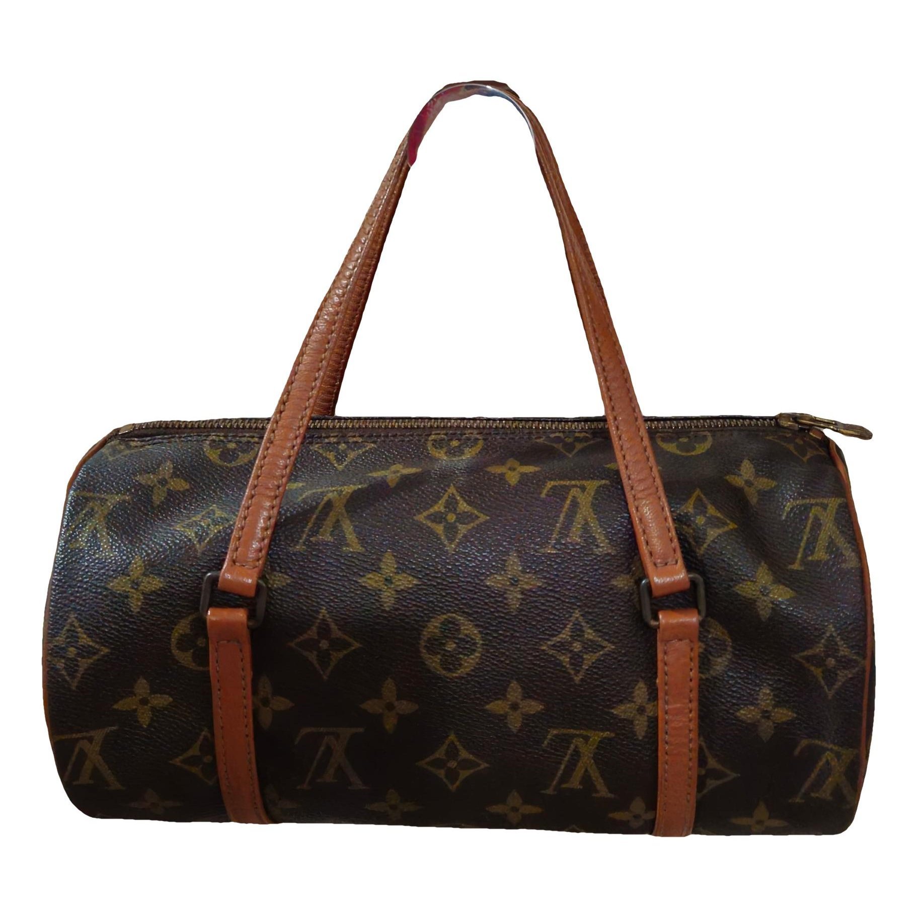 Papillon leather handbag