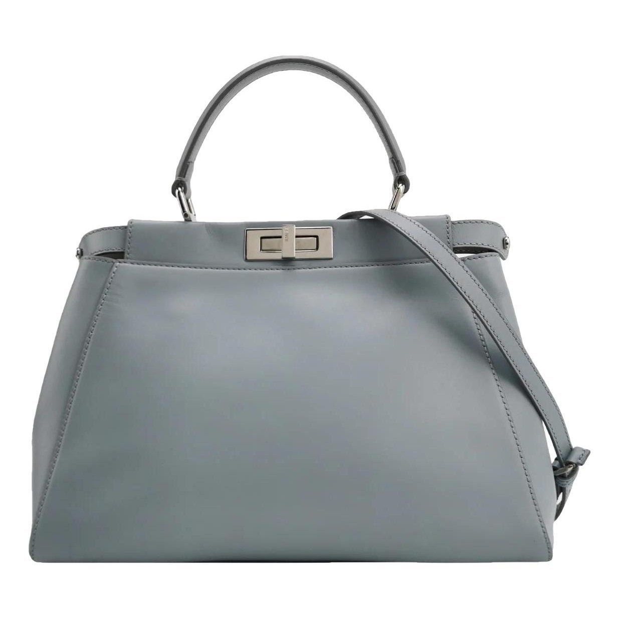 Peekaboo leather handbag