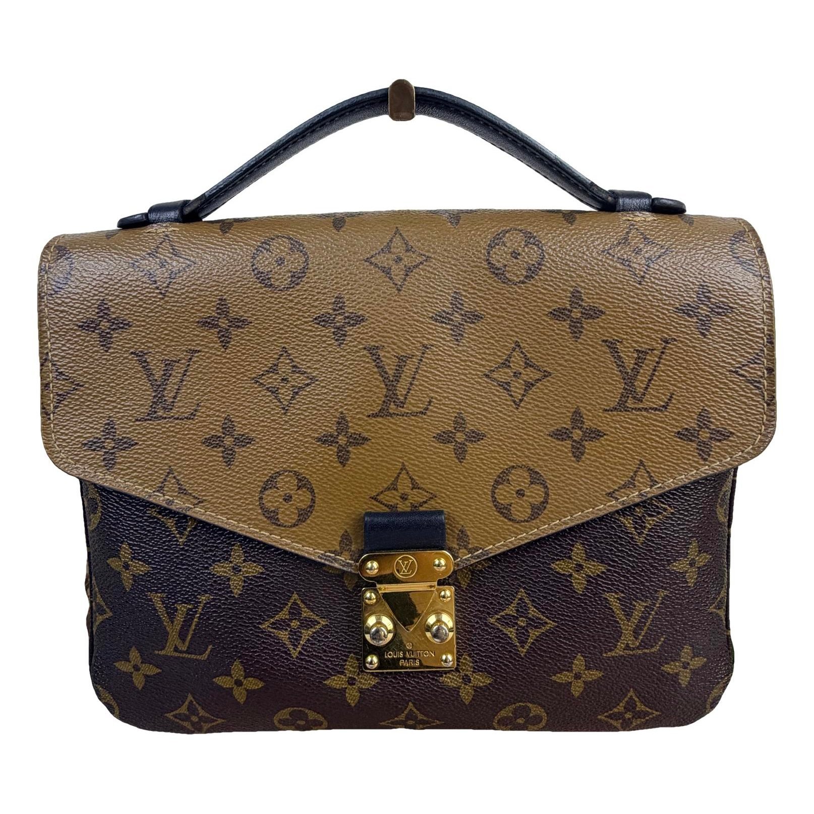 Metis leather handbag