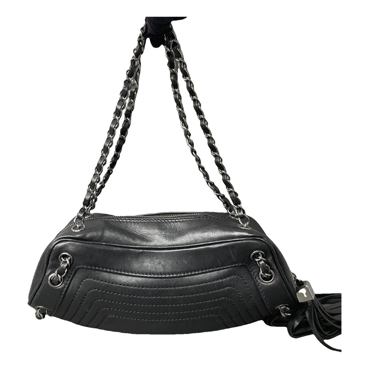 Leather handbag