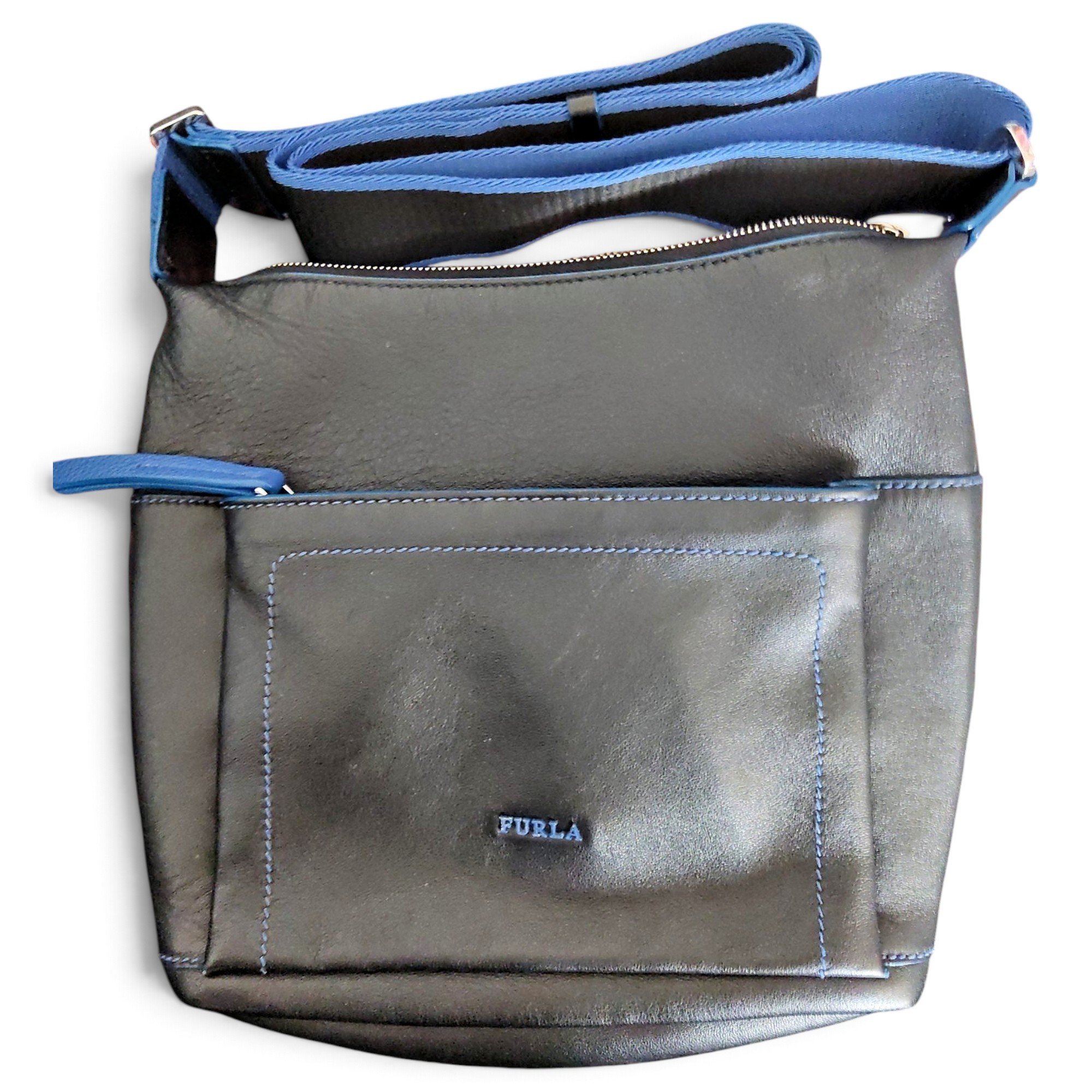 Leather crossbody bag