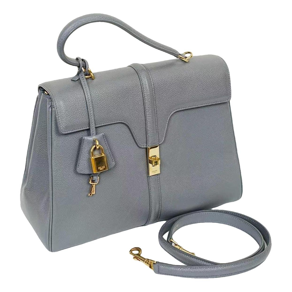 Sac 16 leather handbag