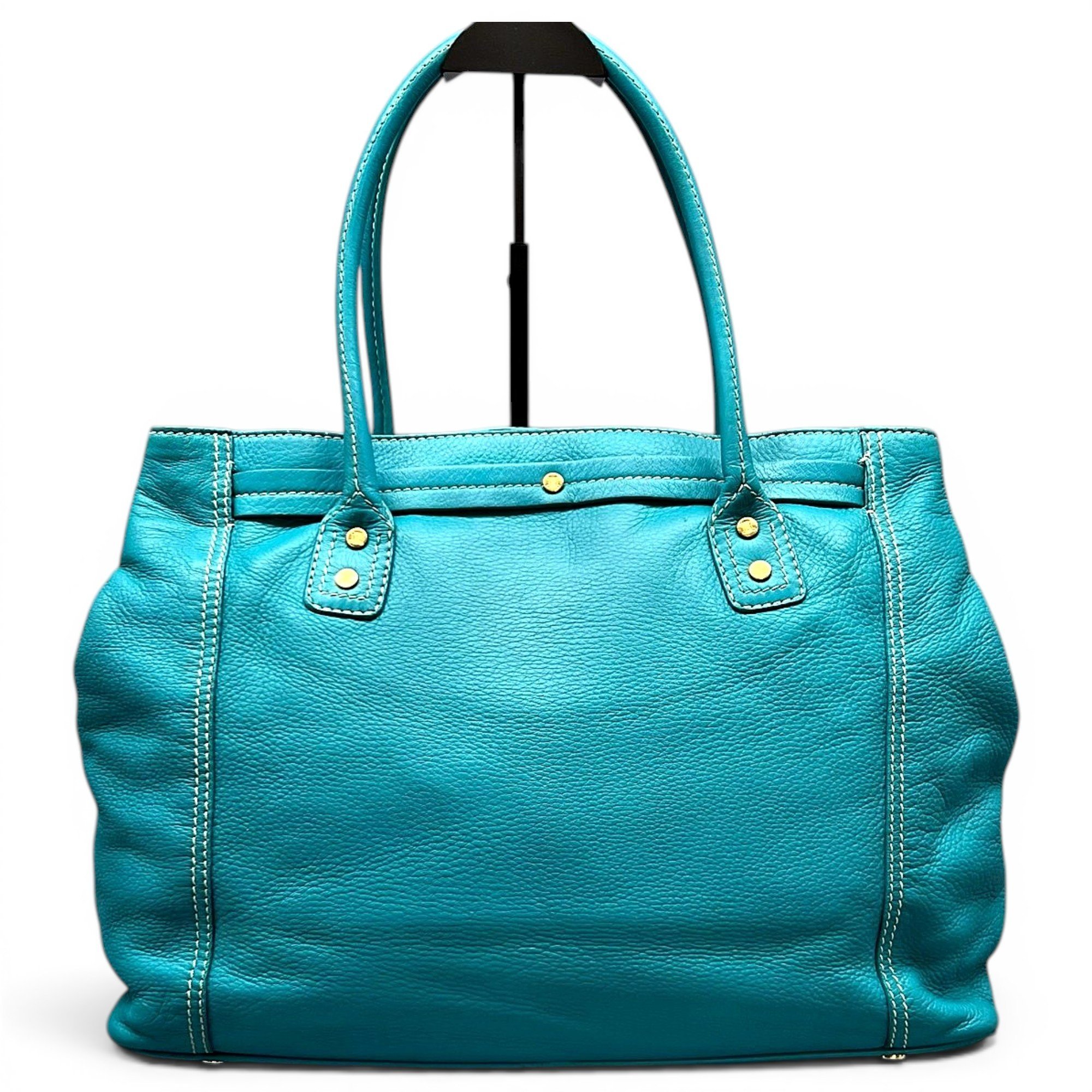 Leather tote