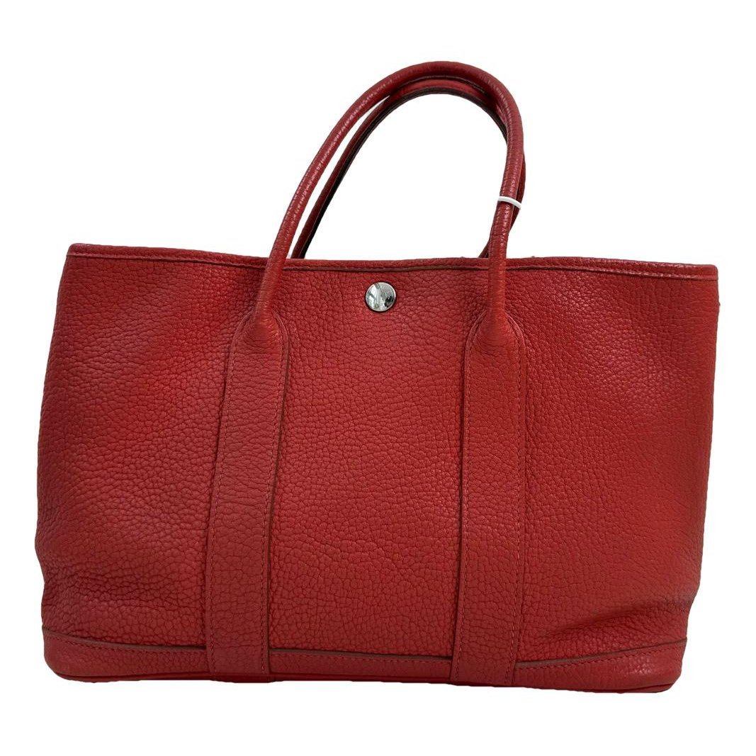 Garden Party leather handbag