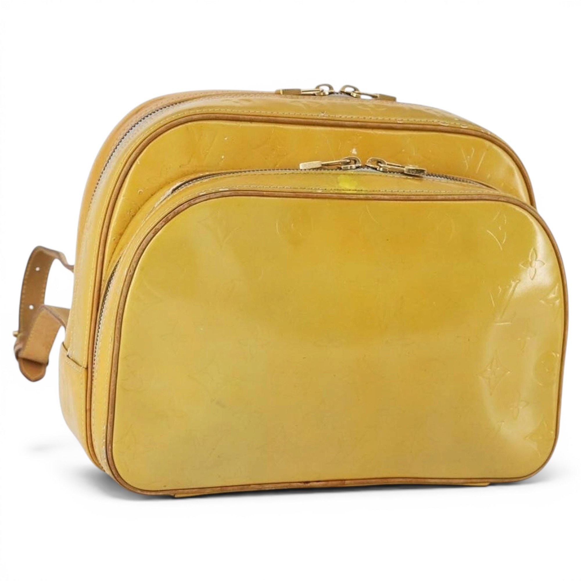 Murray patent leather backpack
