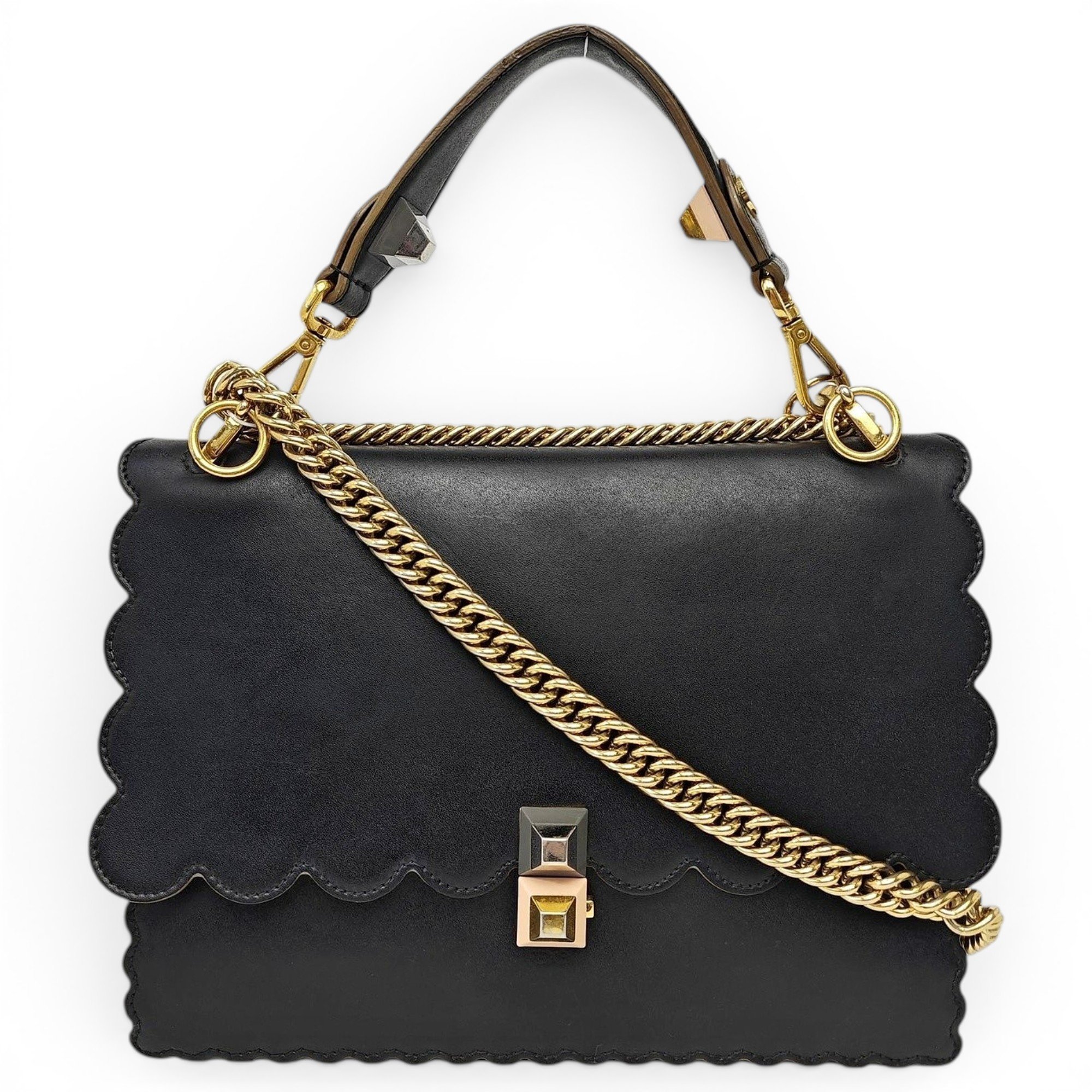 Kan I leather handbag
