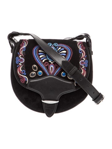 Suede Crossbody Bag