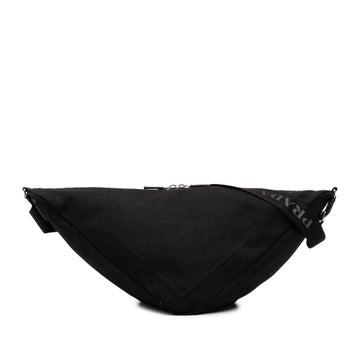Canvas Canapa Triangle Logo Shoulder Bag