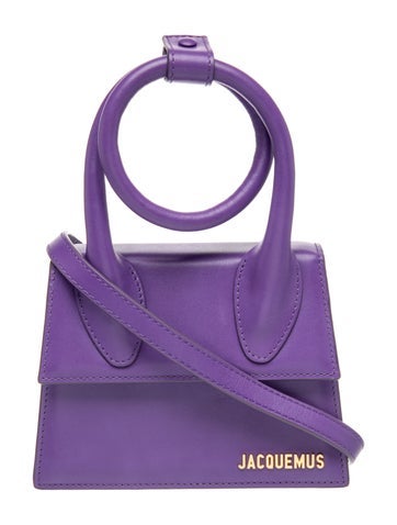 Jacquemus Leather Le Chiquito Noeud Mini