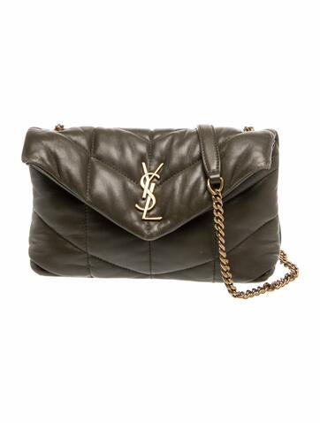 Leather Toy Puffer Bag